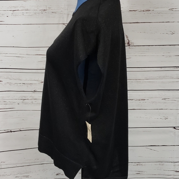 NWT Shimmery Black Coldwater Creek Sleeveless Top - Picture 4 of 8